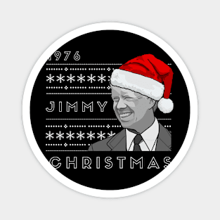 Holiday Sweater: Jimmy Carter Christmas 1976 Magnet